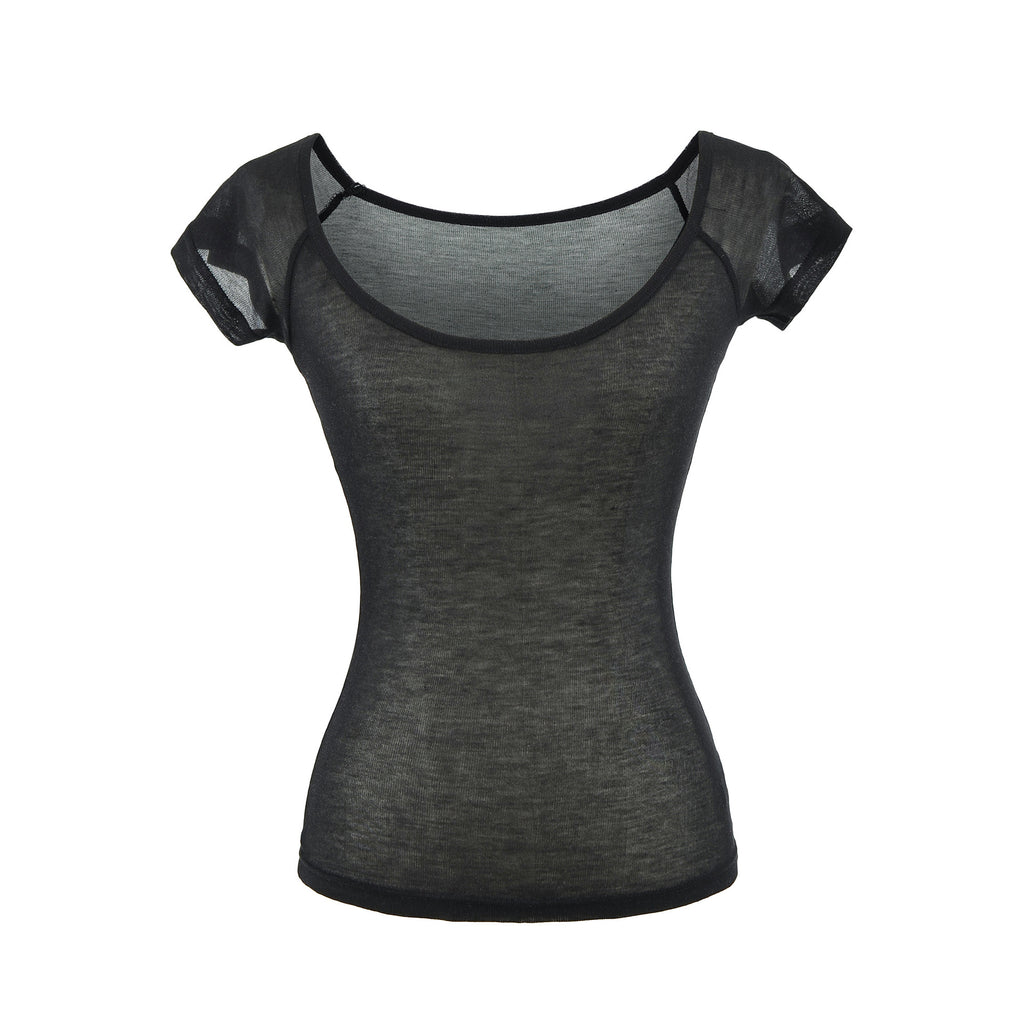 Square collar top for women