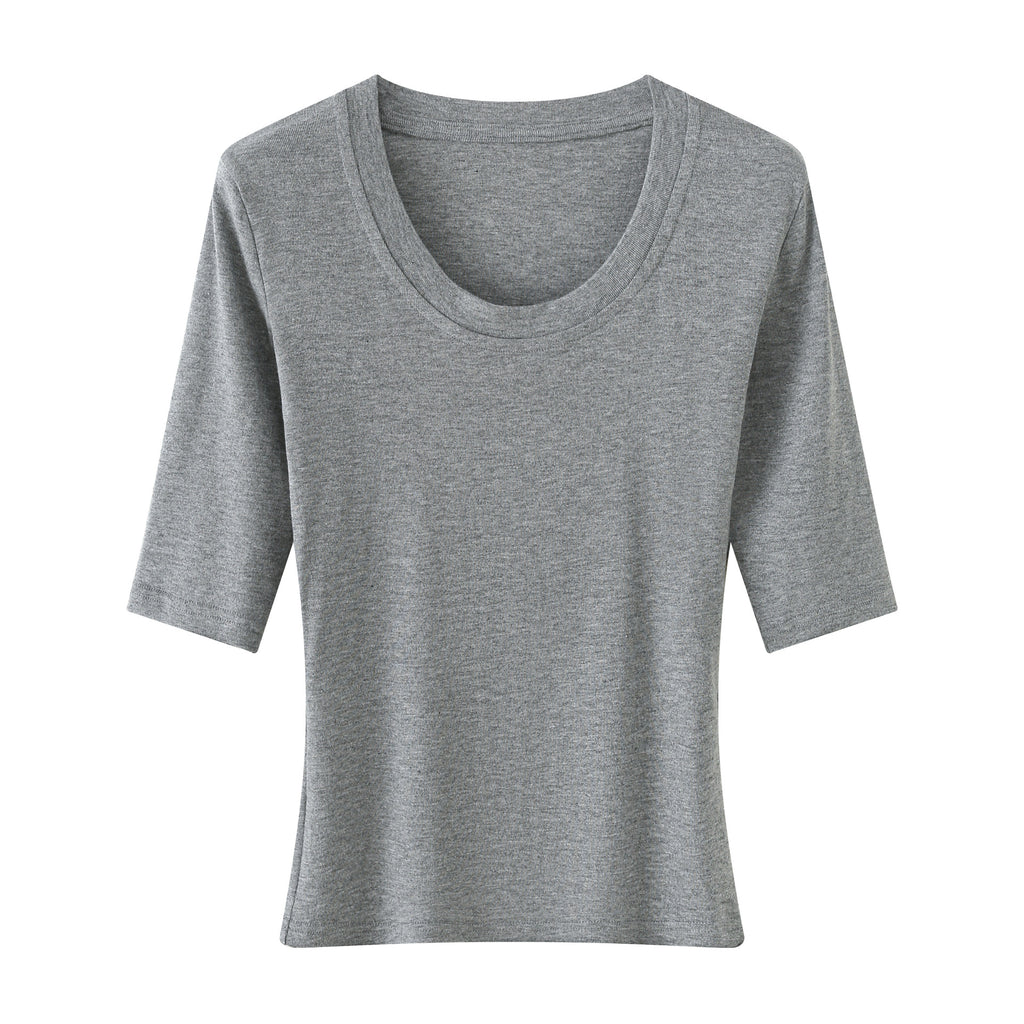 U-neck top for women