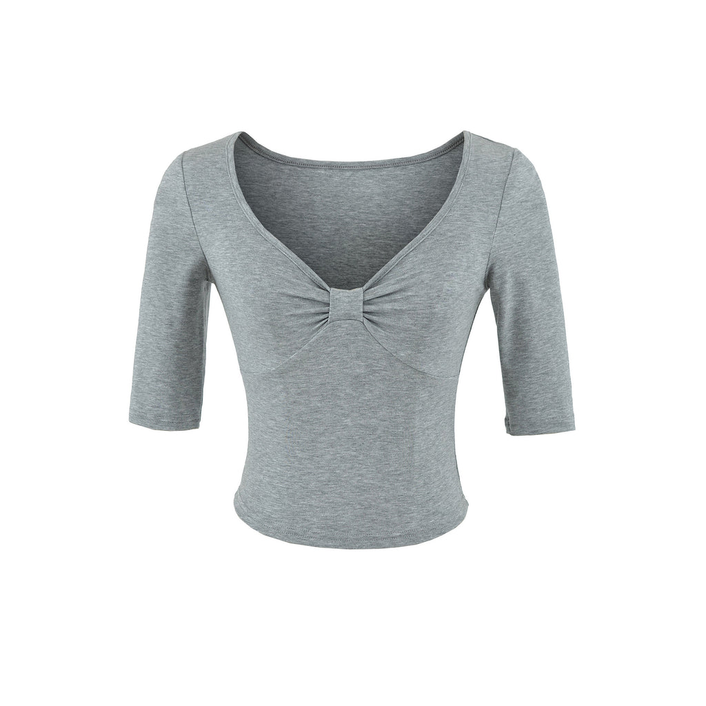 V-neck top for women