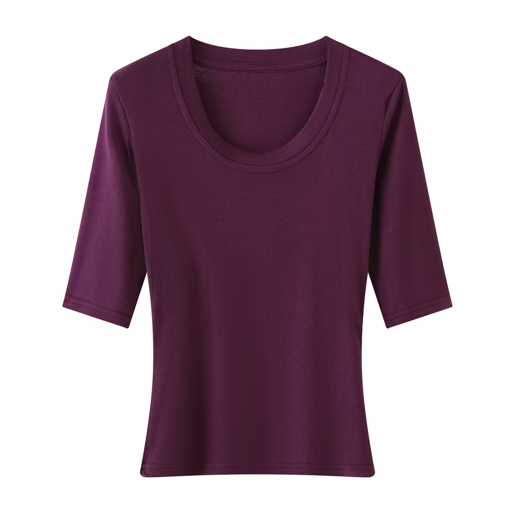 U-neck top for women
