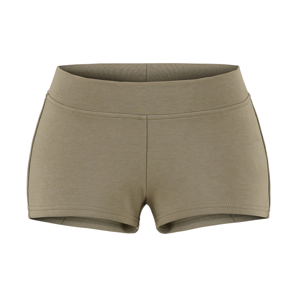 Elastic waist shorts for women