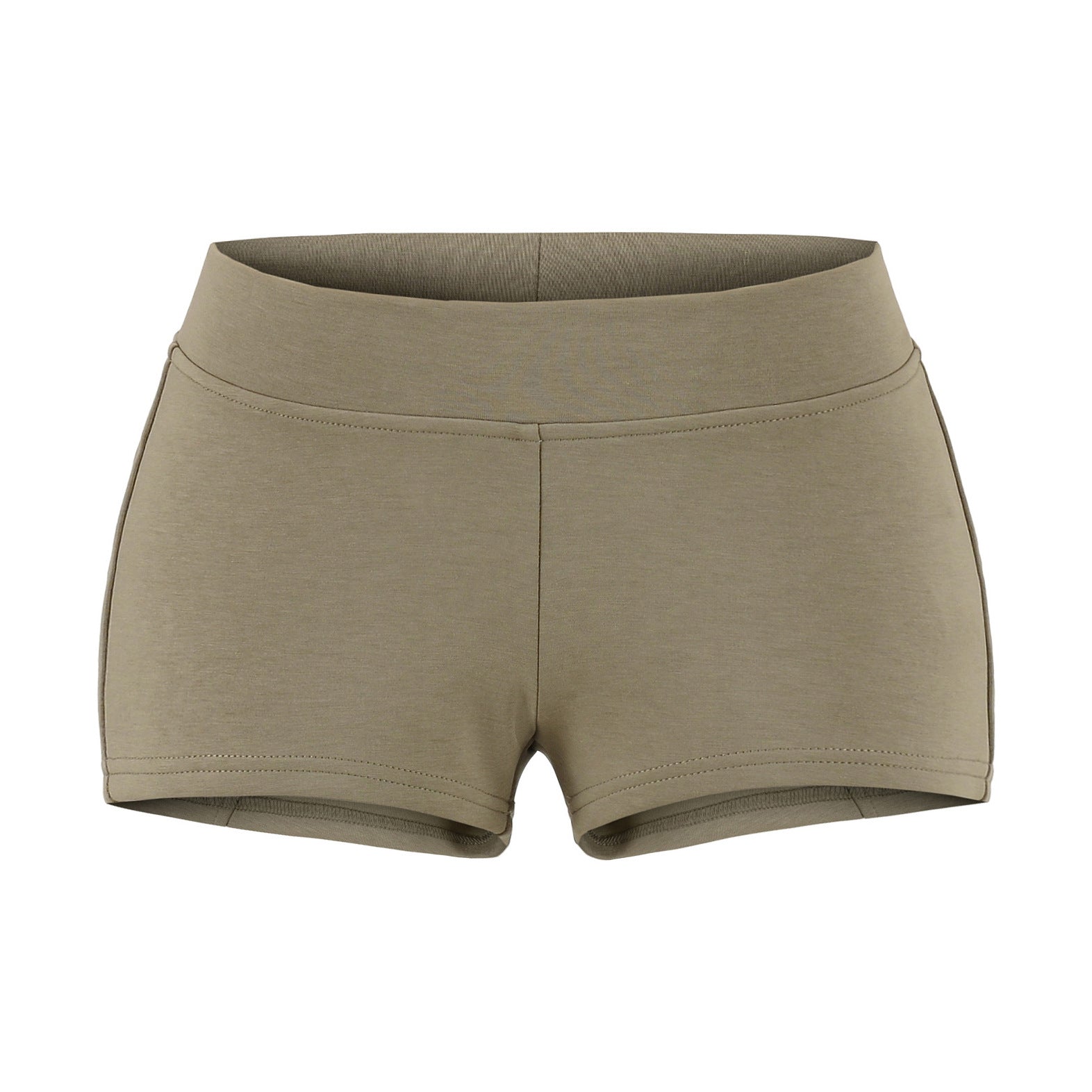 Elastic waist shorts for women