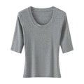 U-neck top for women