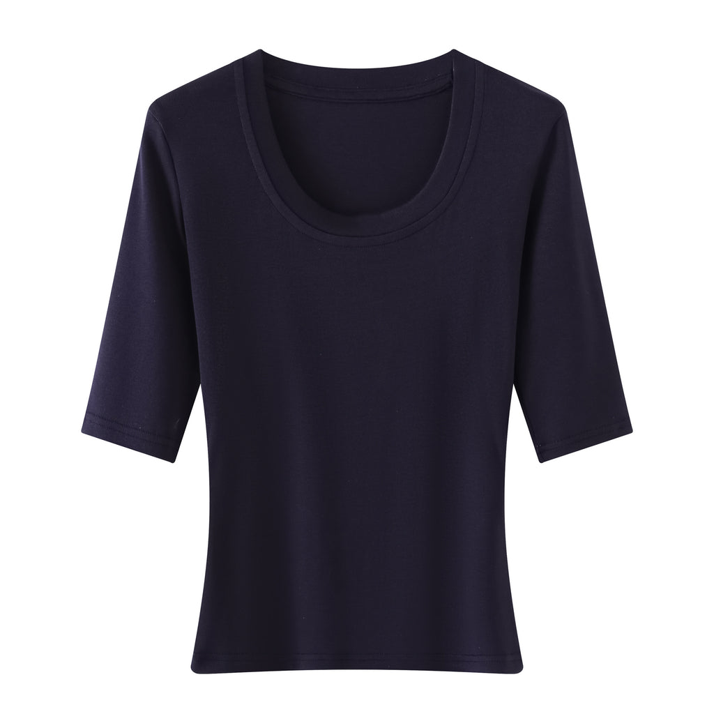 U-neck top for women