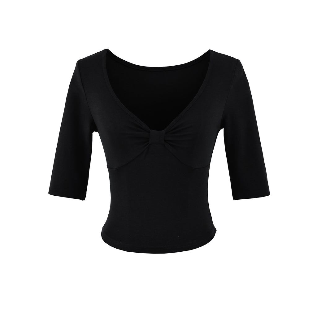 V-neck top for women