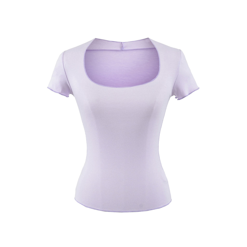 U-neck top for women