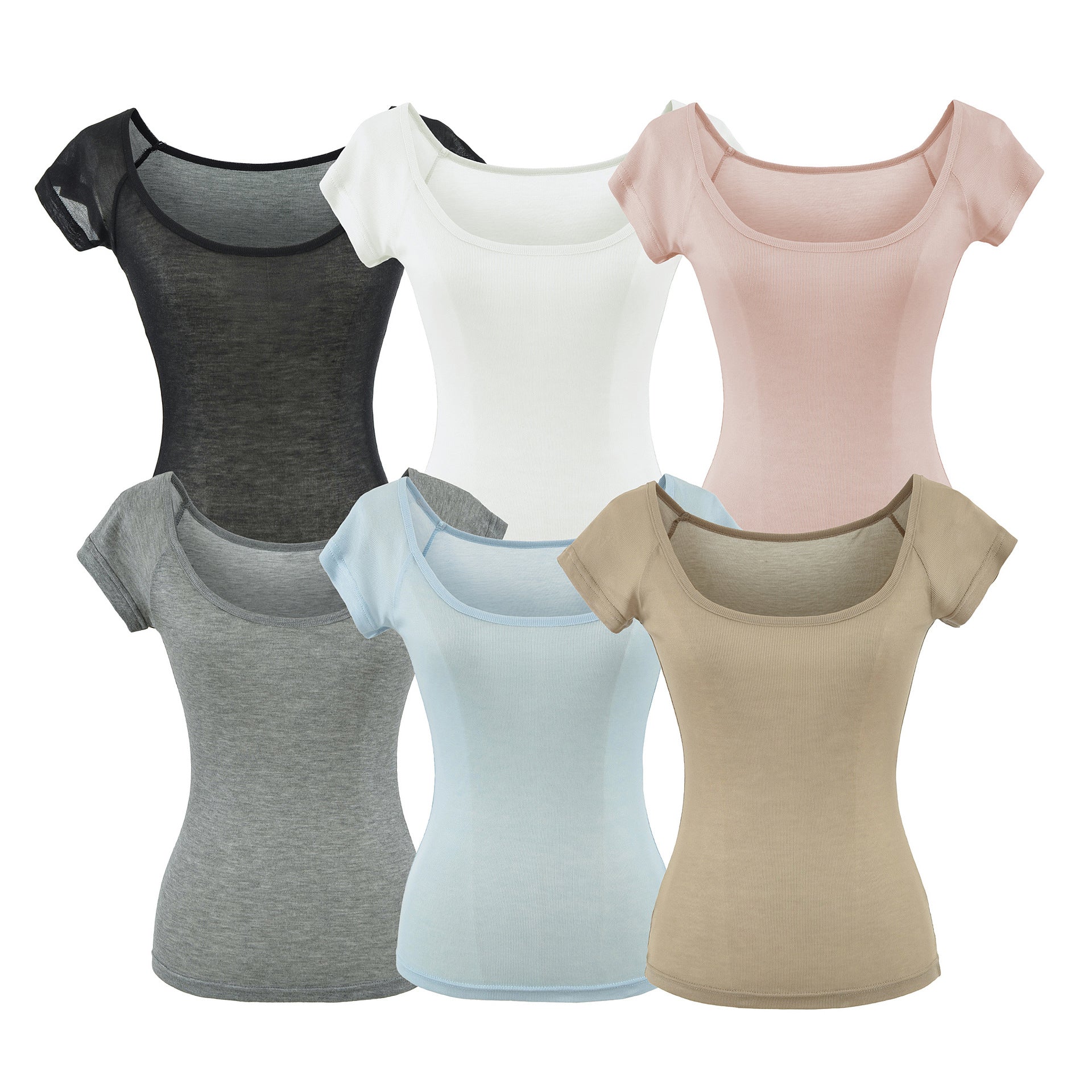 Square collar top for women