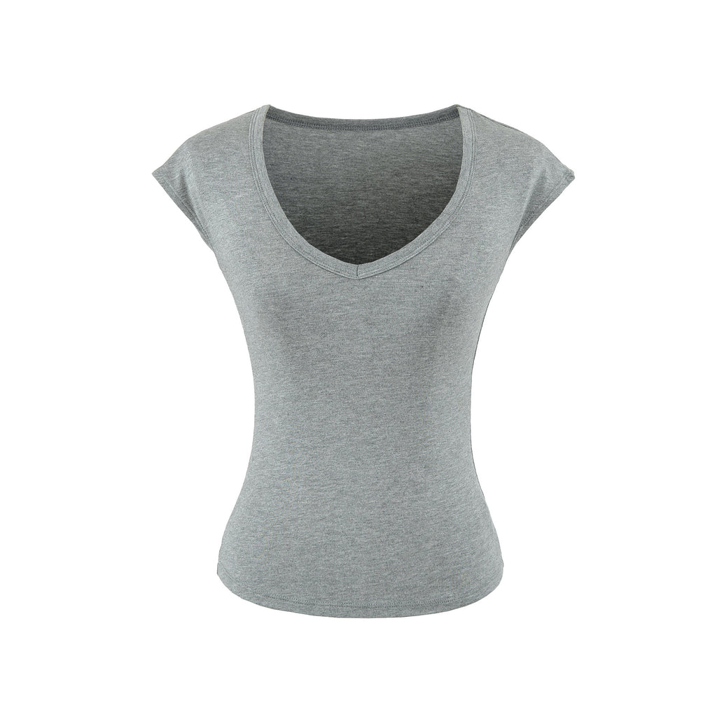 V-neck top for women