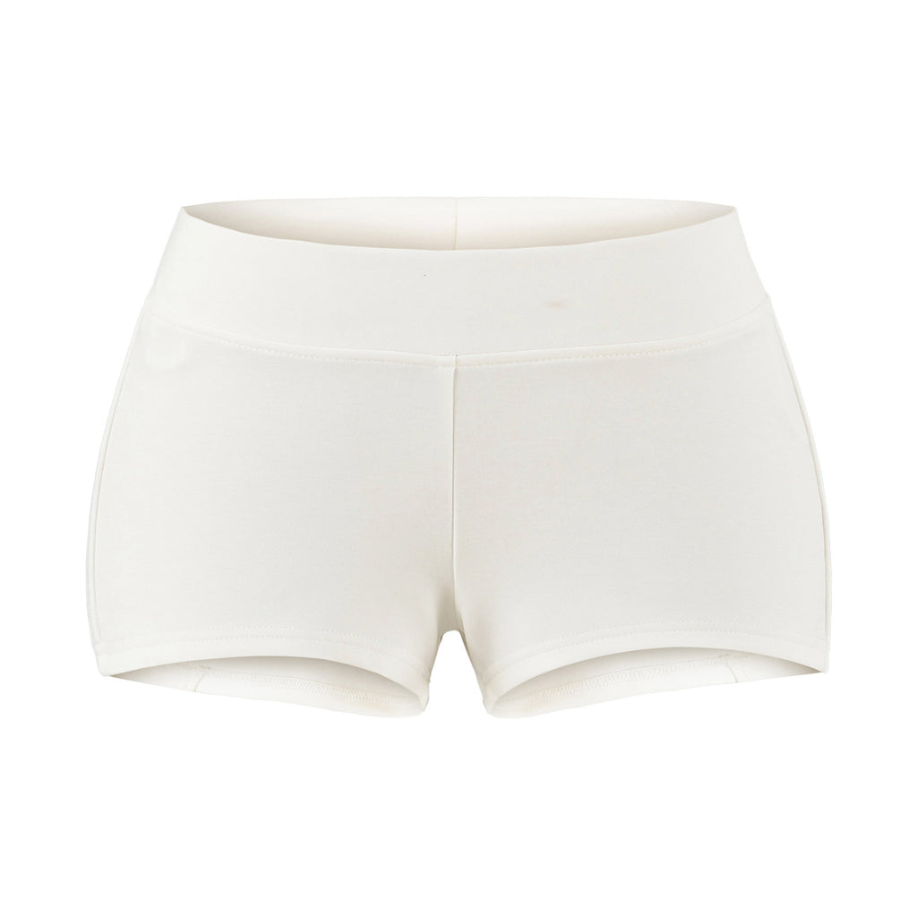 Elastic waist shorts for women