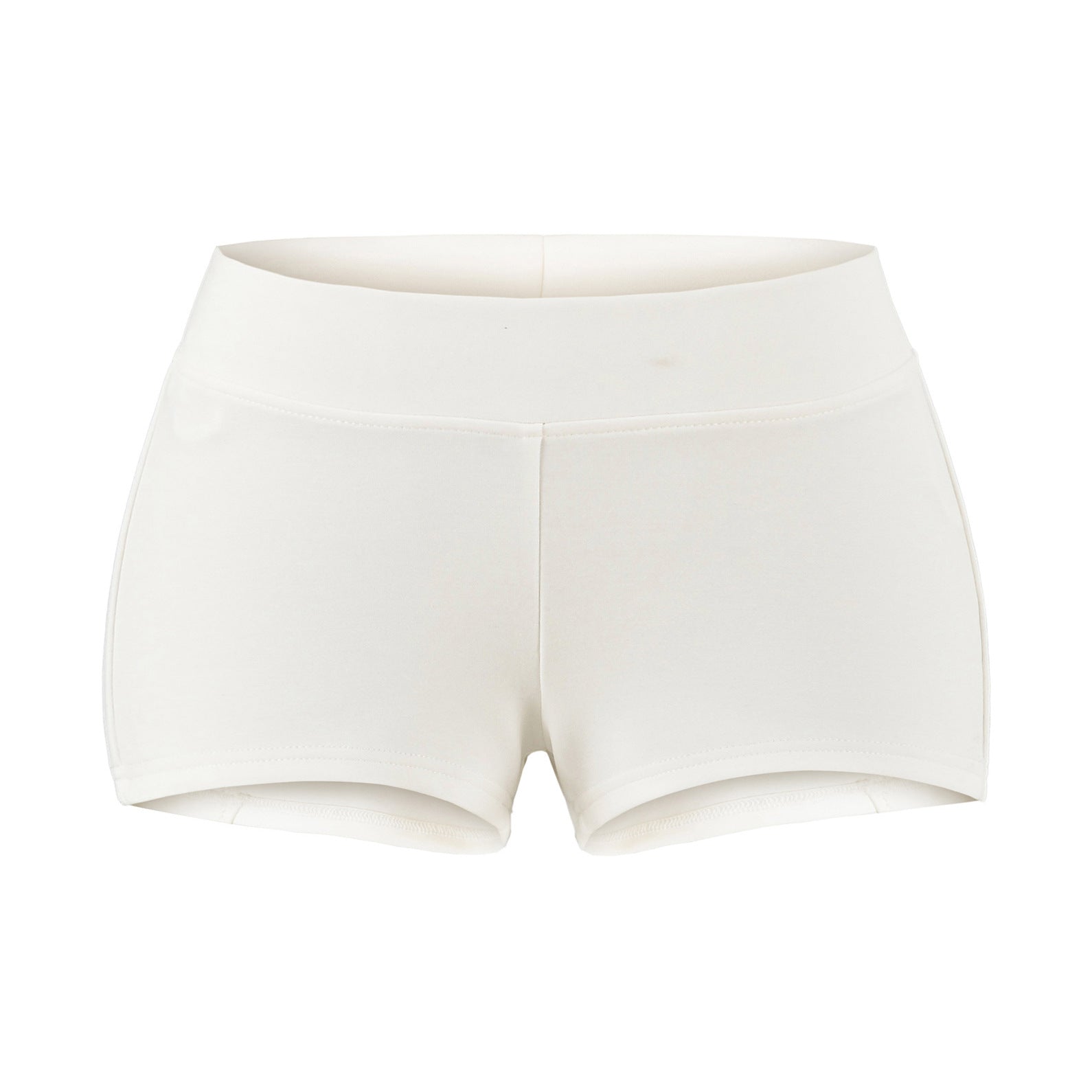 Elastic waist shorts for women