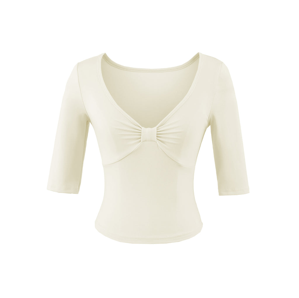 V-neck top for women