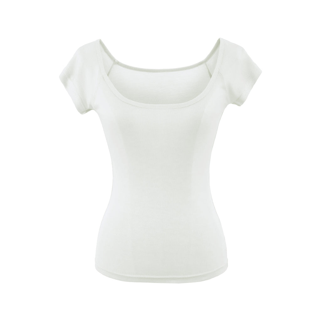 Square collar top for women