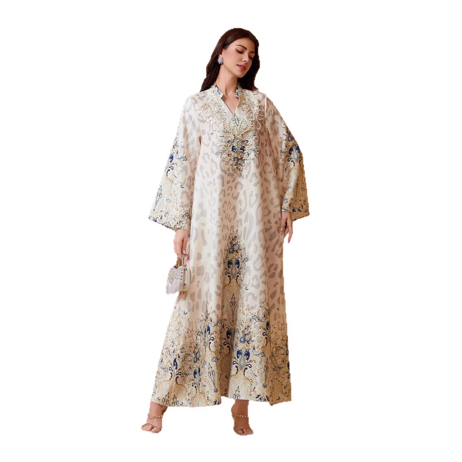 Leopard print dress for women