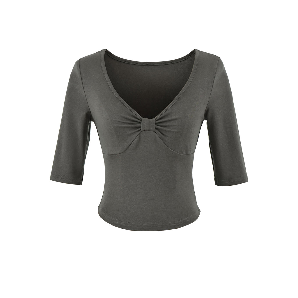 V-neck top for women