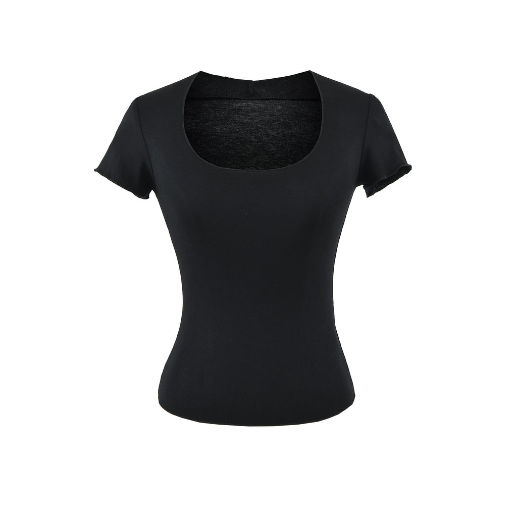 U-neck top for women
