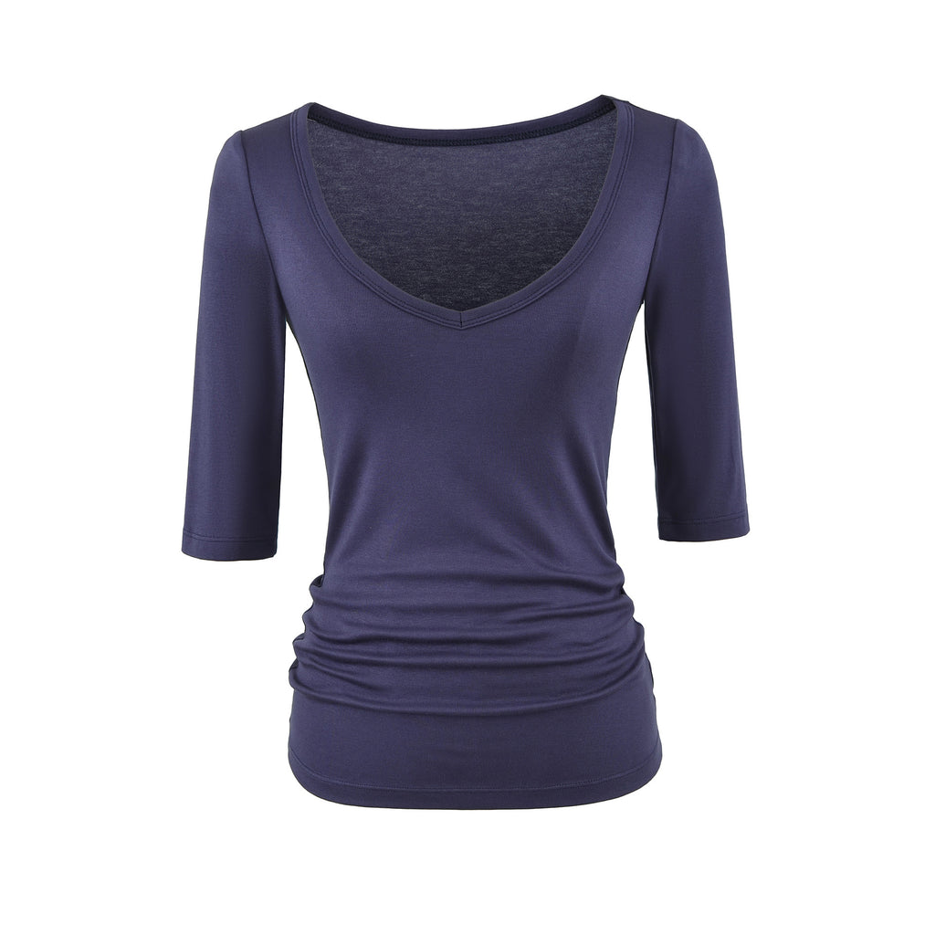 V-neck top for women