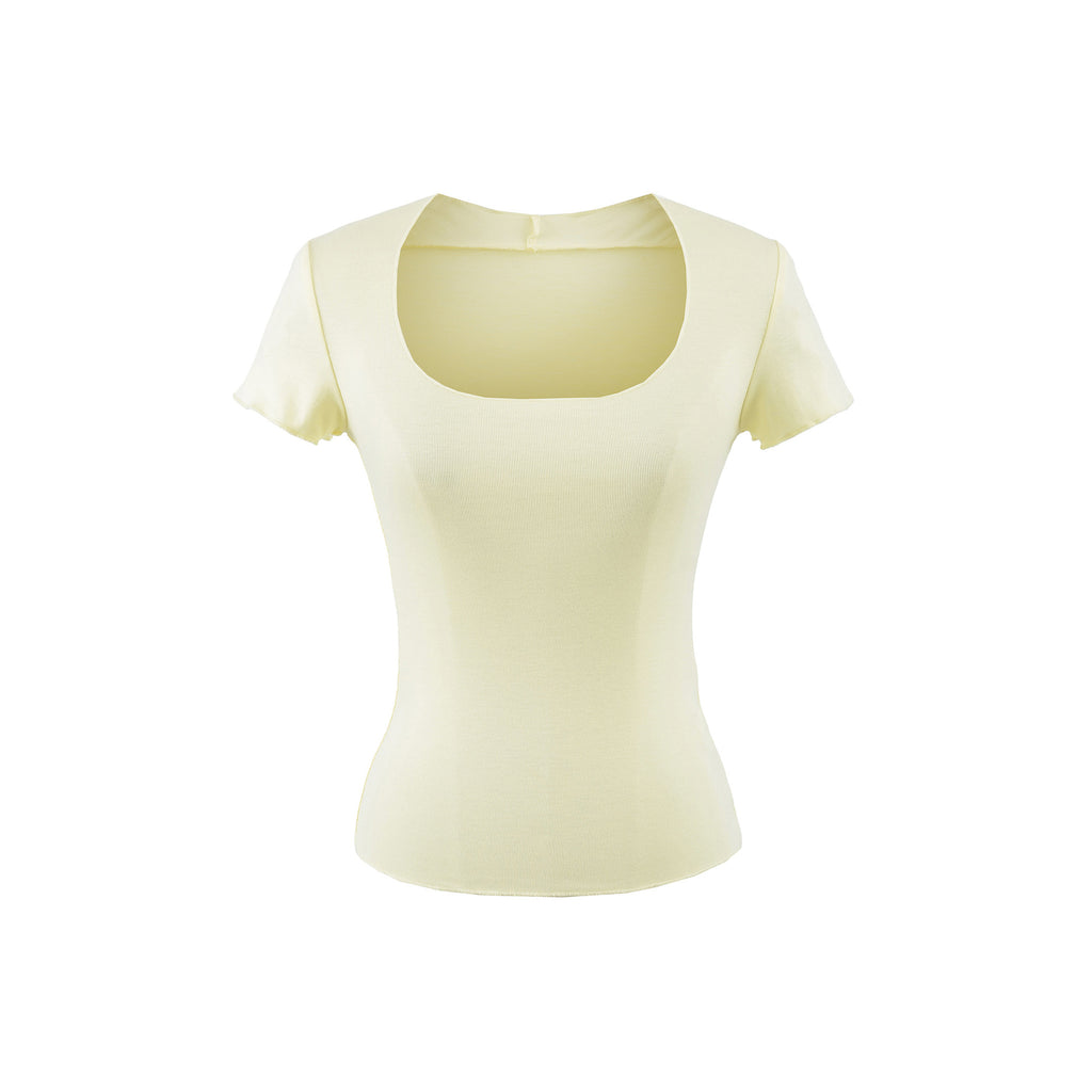 U-neck top for women