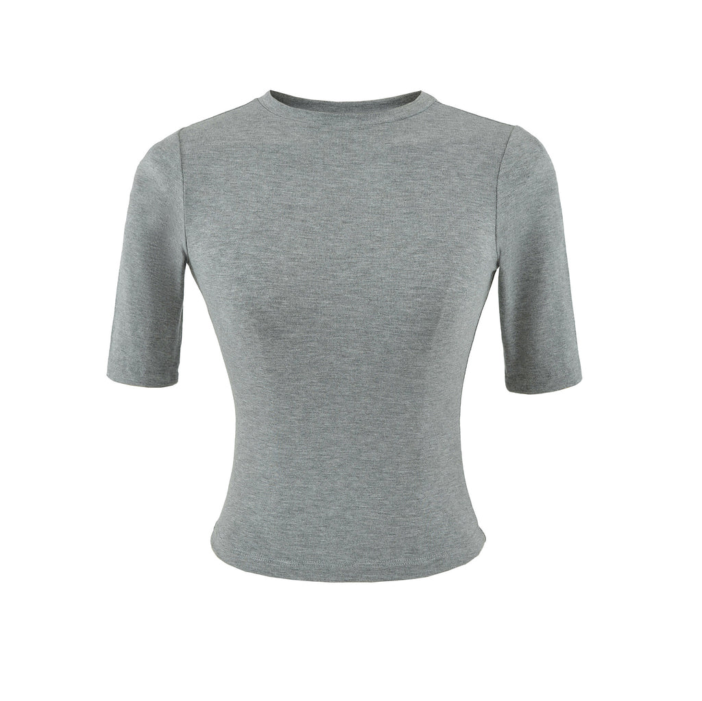 Round neck top for women