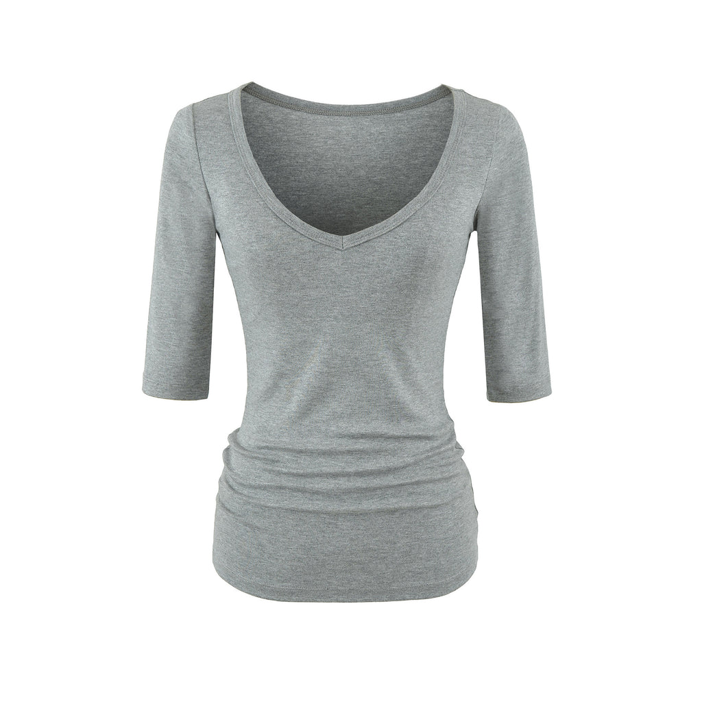 V-neck top for women