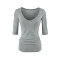 V-neck top for women