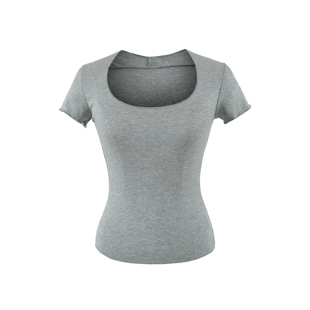 U-neck top for women