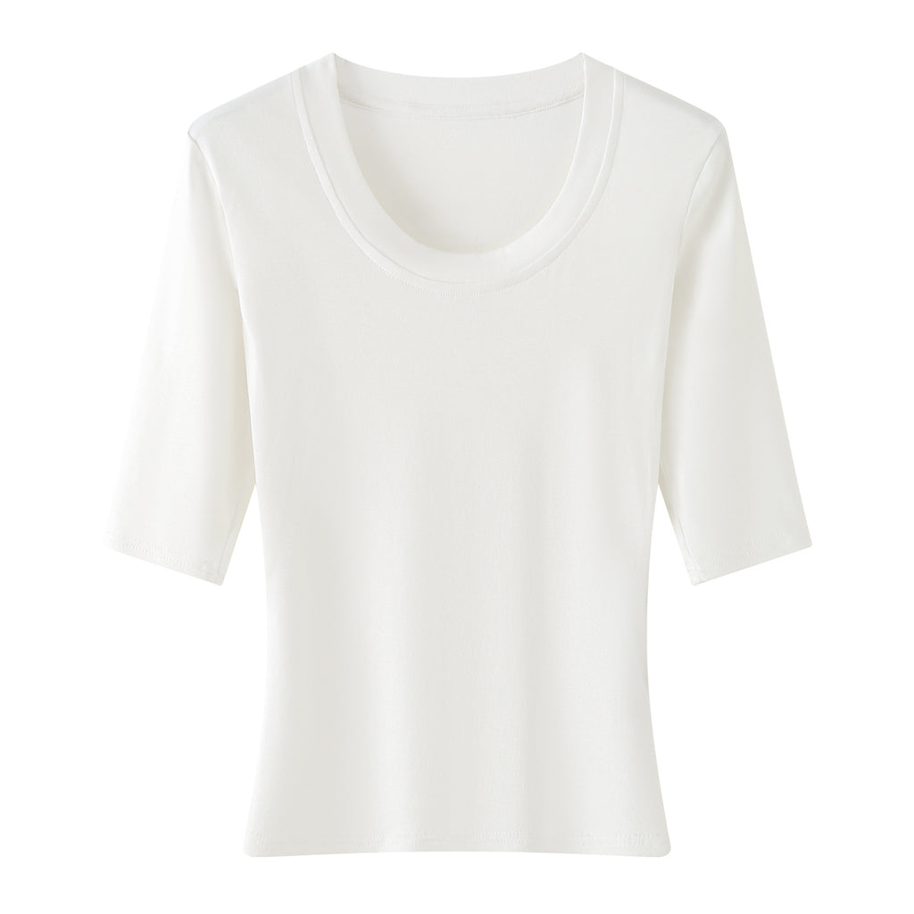 U-neck top for women