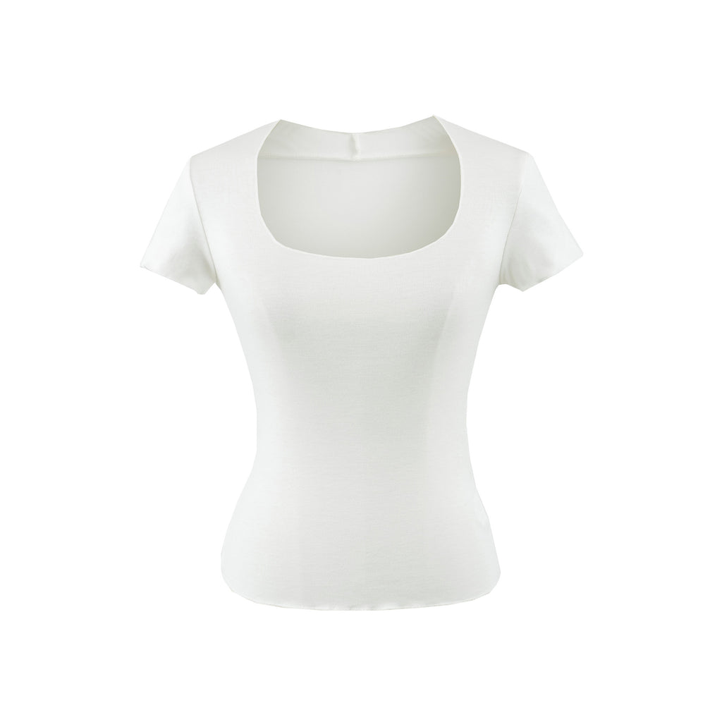 U-neck top for women